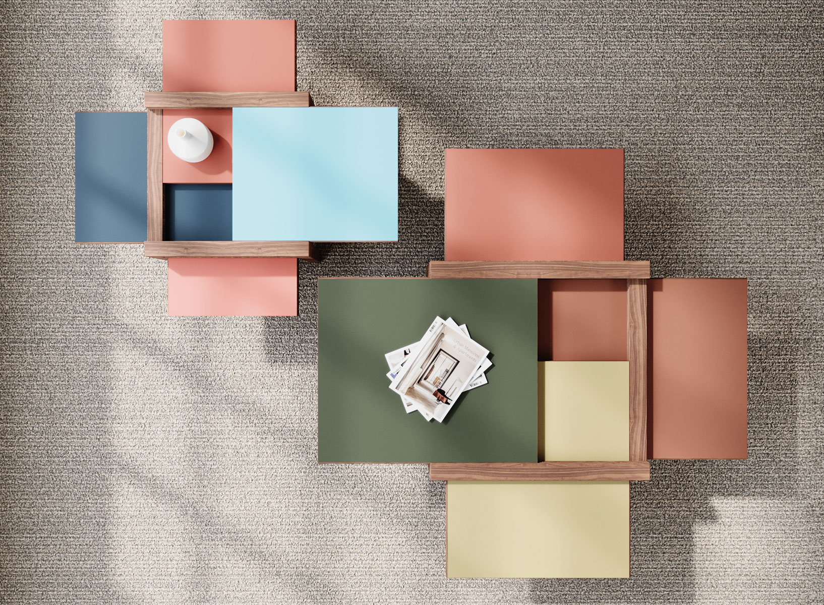 PAR 4 Couchtisch, Firma Sculpture Jeux.